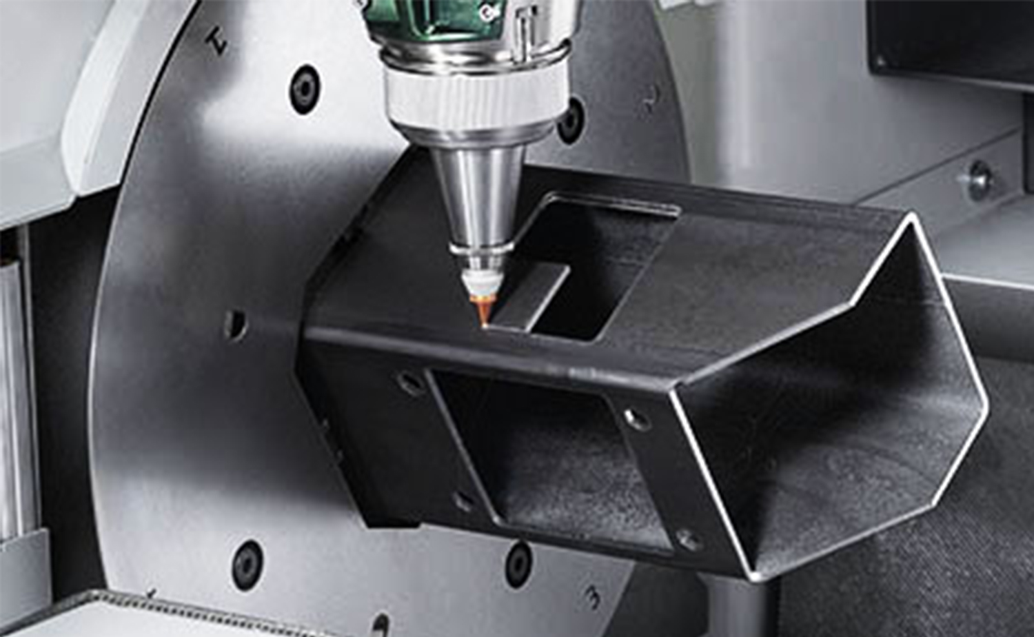 MCJG120 3D Laser Tube Gearradh Meaisín