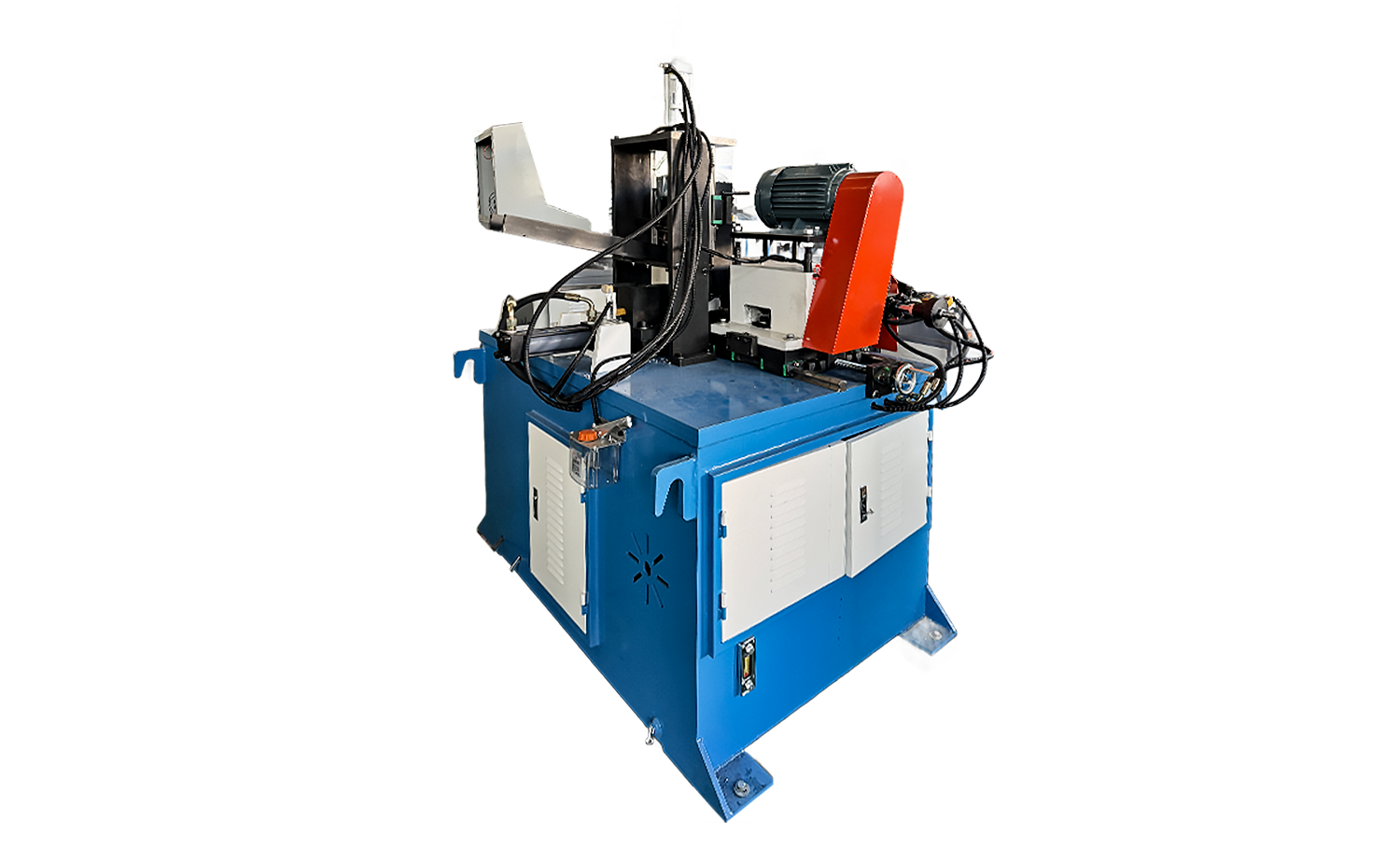 DEF50PVS Servo Tube Chamfering Machine for Short Metal and PVC Feadáin