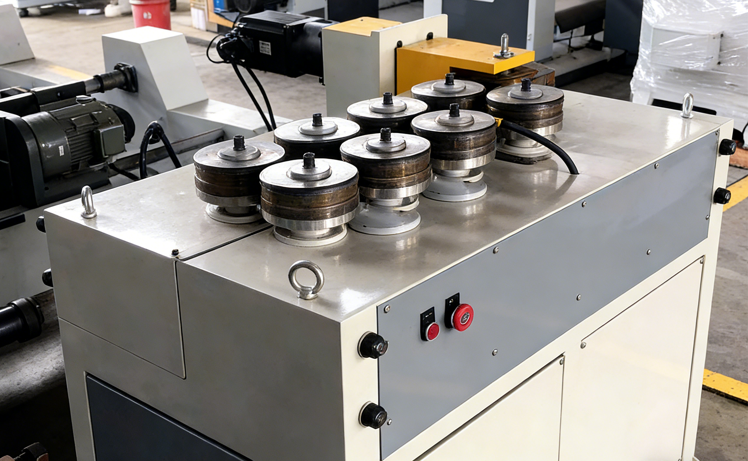 GY40 Sraith CNC Meaisín Lúbthachta Rolla Feadáin Thin-Mhartha Ardluais GY40 Sraith CNC Meaisín Lúbthachta Rolla Feadáin Thin-Mhartha Ardluais