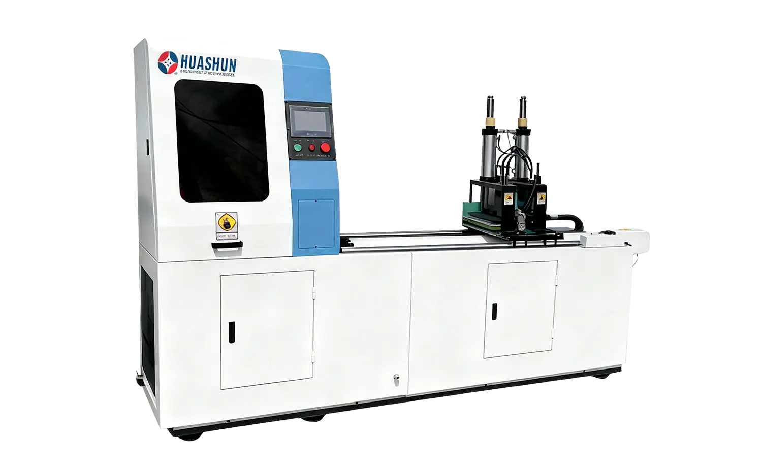 Sraith CNC505 Meaisín Gearradh Alúmanam le Córas Bealaithe